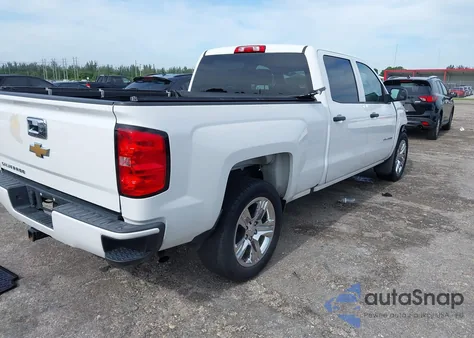 2018 Chevrolet Silverado 1500 Custom из США, поврежденный, VIN 3GCPCPEC3JG452670